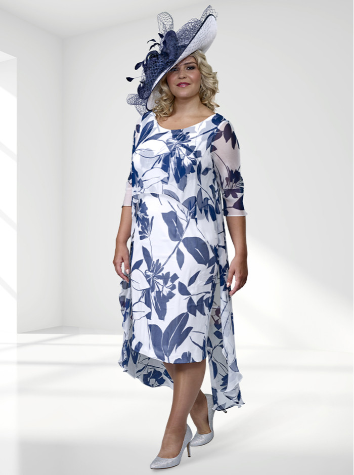 DU521 - Ivory/Navy (Dressed Up By Veromia)